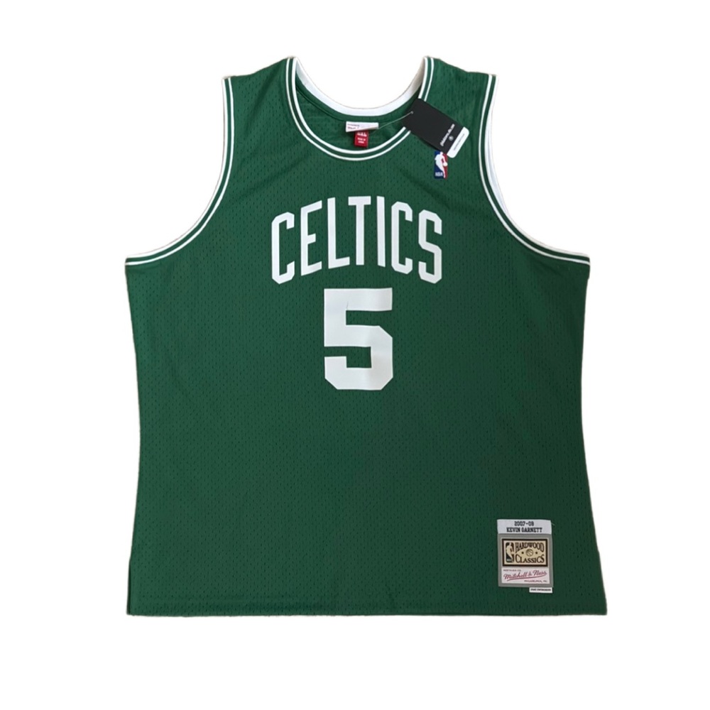 Kevin Garnett Mitchell & Ness Celtics Green Jersey